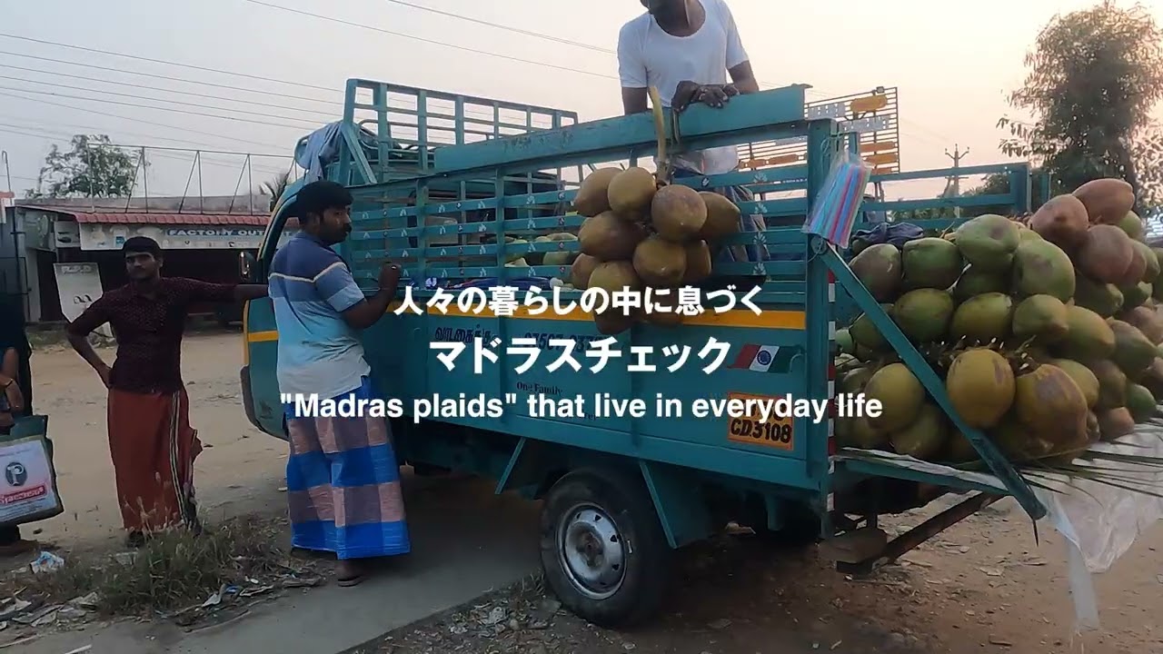 Madras Plaids Woven on a vintage shuttle loom
