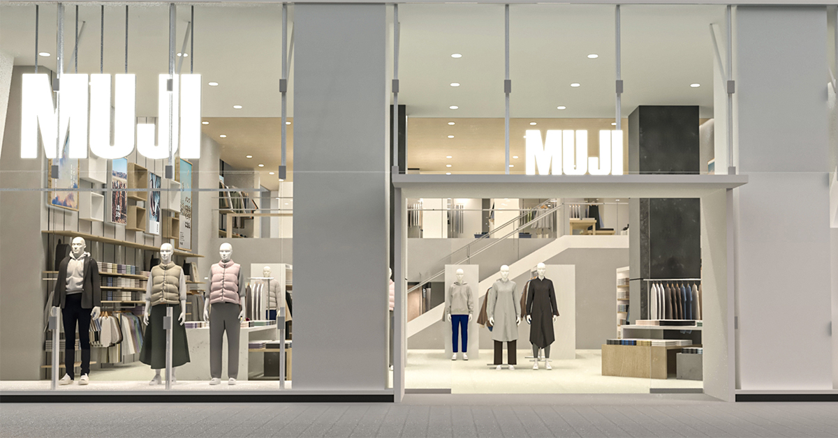 10/13（金） 衣服特化店として「MUJI新宿」から「無印良品 新宿靖国