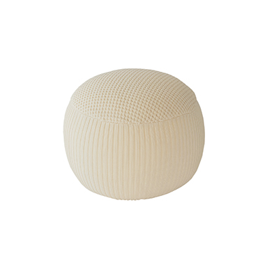 MINI PUUF COVER NEST IVORY