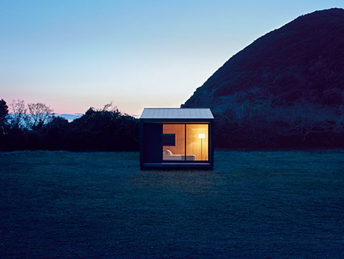 Sales of MUJI HUT utilizing a former school site